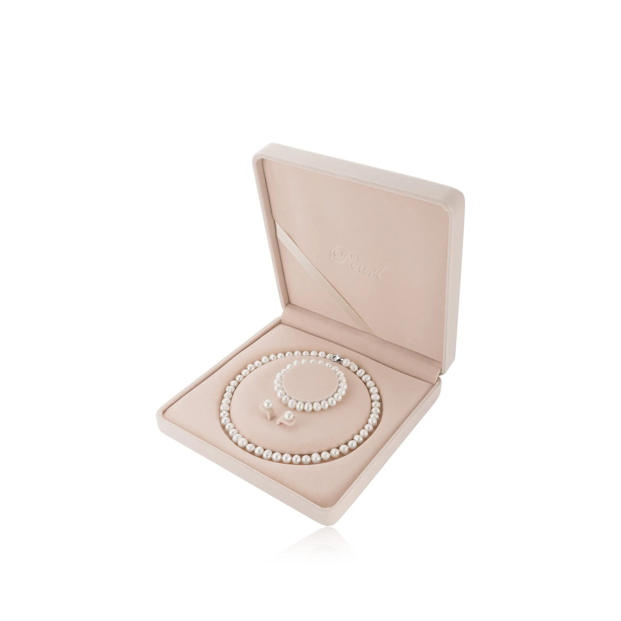 925 Silver Pearl Classic 3 Piece Gift Set