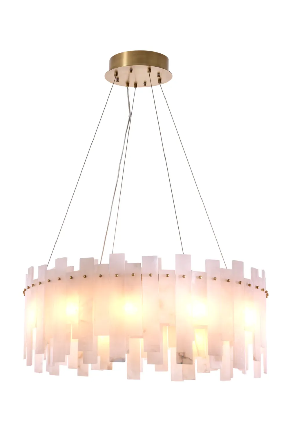 Alabaster Modern Chandelier | Eichholtz Pizzorni