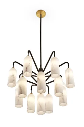 Alabaster Shades Chandelier | Liang & Eimil Amatti