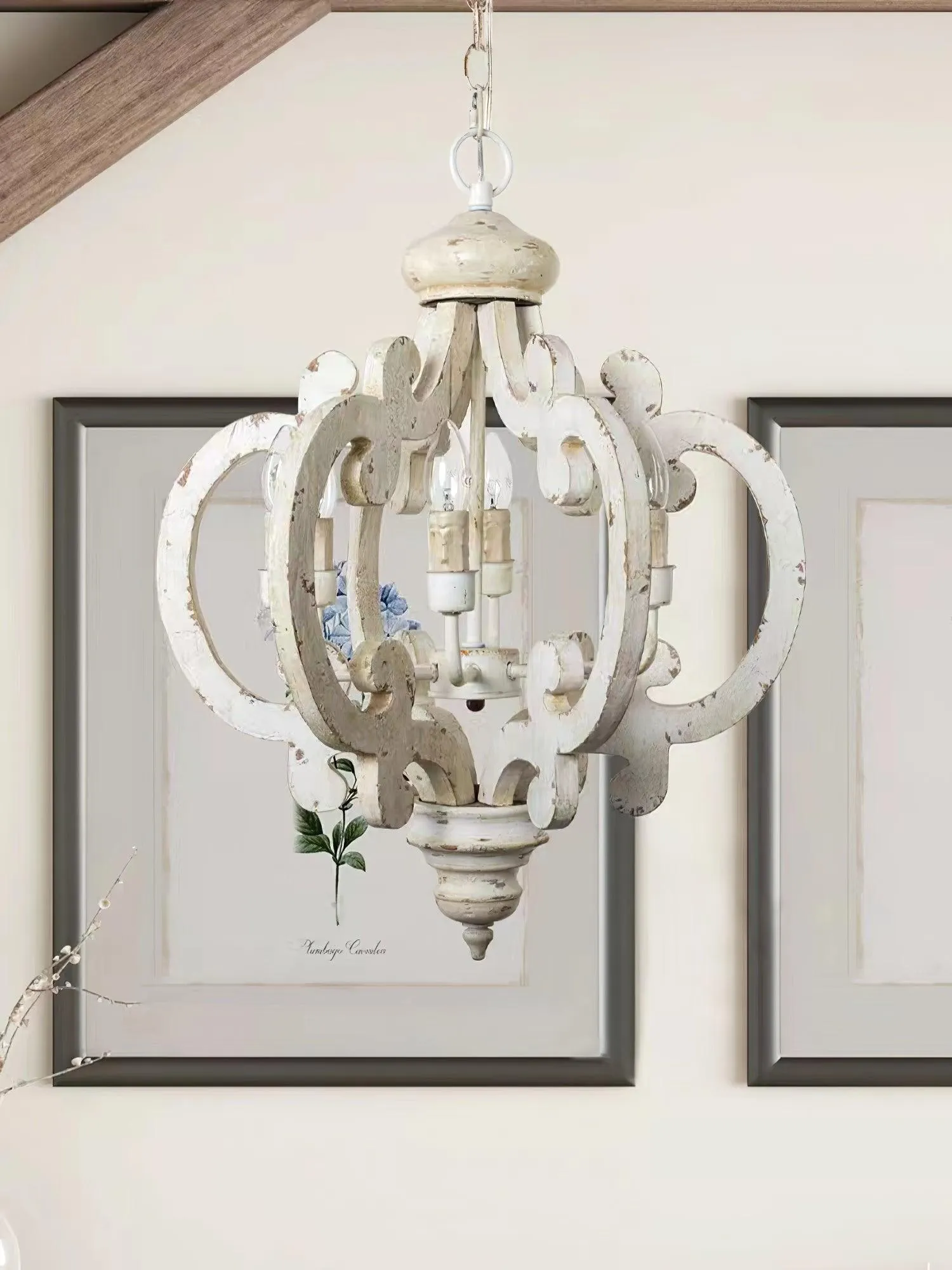 Antique White Style Chandelier