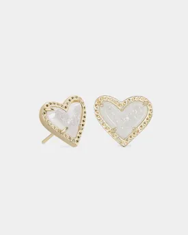 Ari Heart Stud Earrings