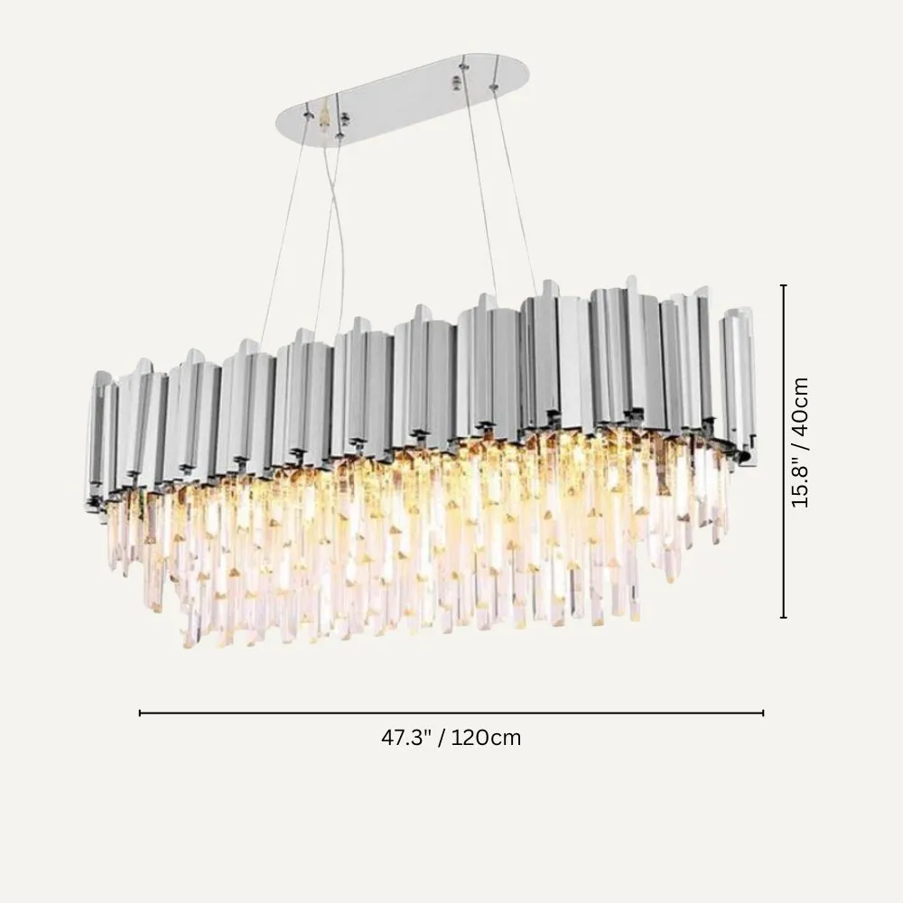 Astralis Oval Chandelier