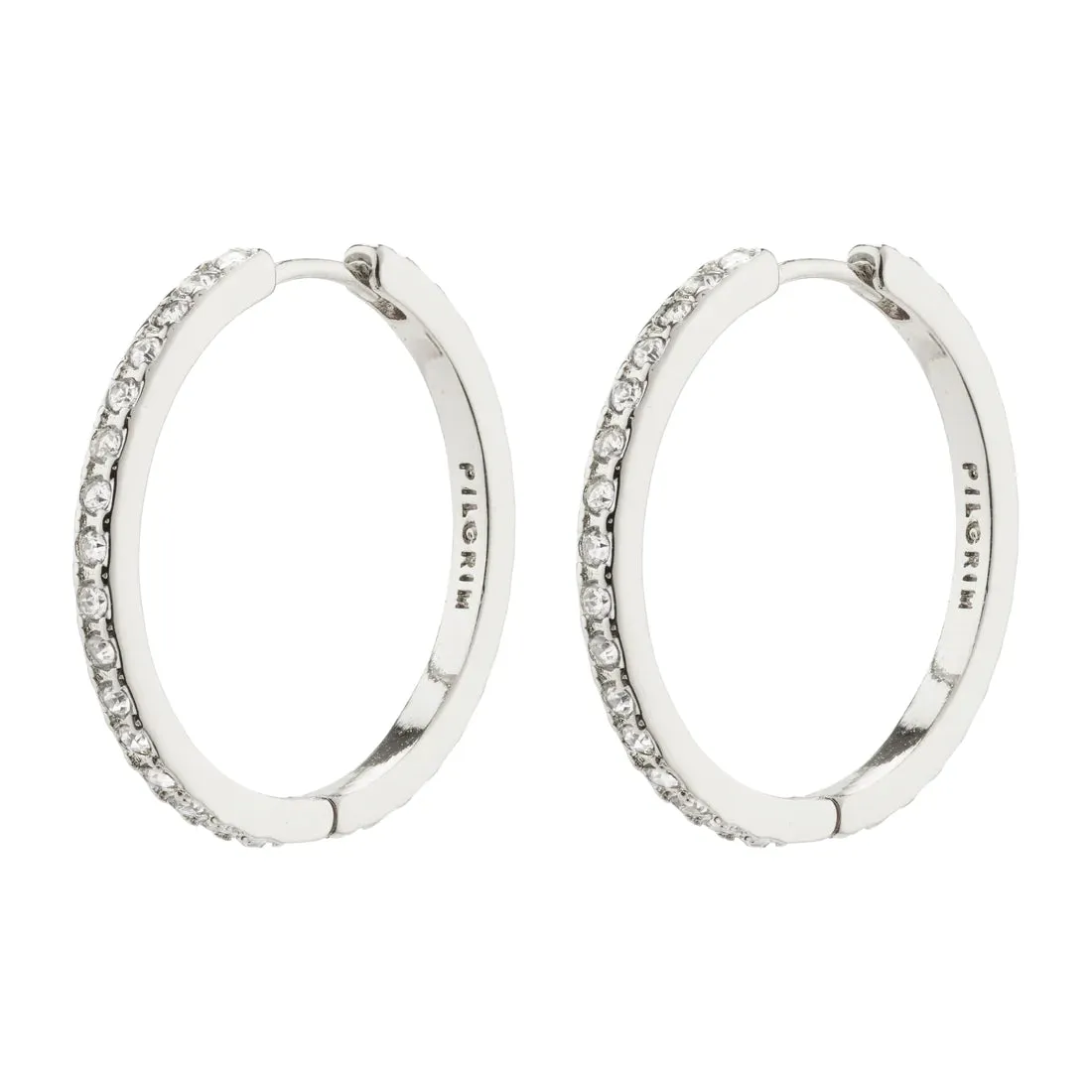 Be Crystal Hoop Earrings