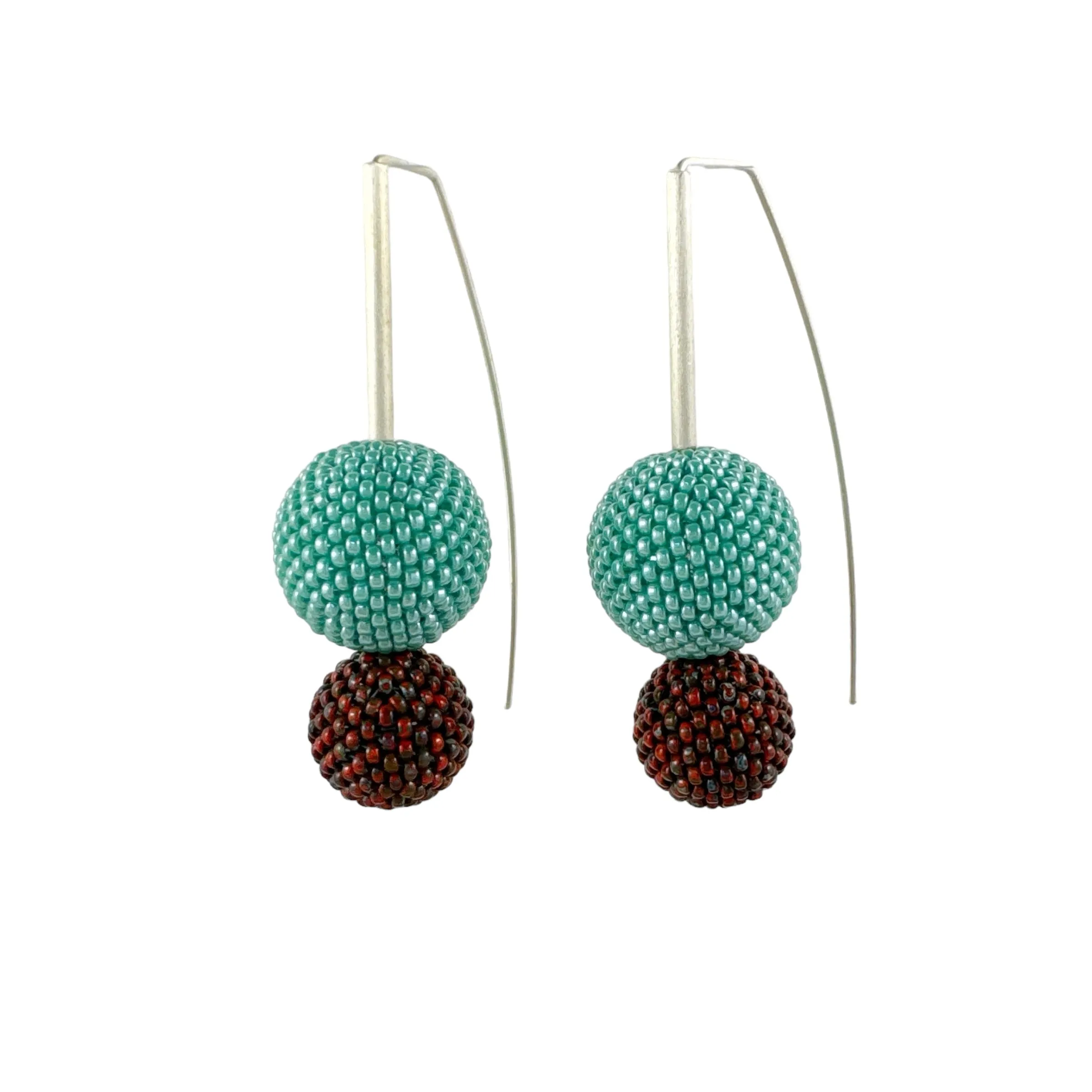 Biggie Smalls Beaded Earrings - Regina Krawets