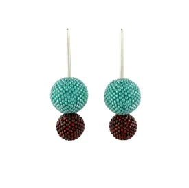 Biggie Smalls Beaded Earrings - Regina Krawets