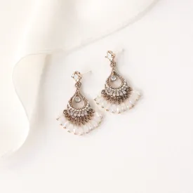 Coco Beaded Chandelier Earrings