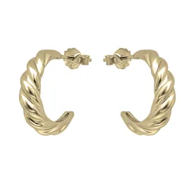 Croissant Stud Hoops