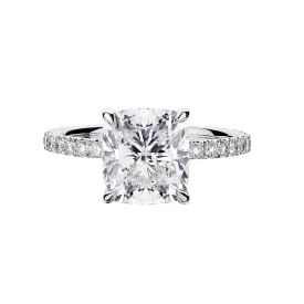 CUSHION CUT DIAMOND RING