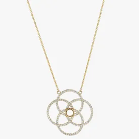 Diamond Ikigai Necklace