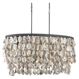 Dripping Oyster Shells Chandelier