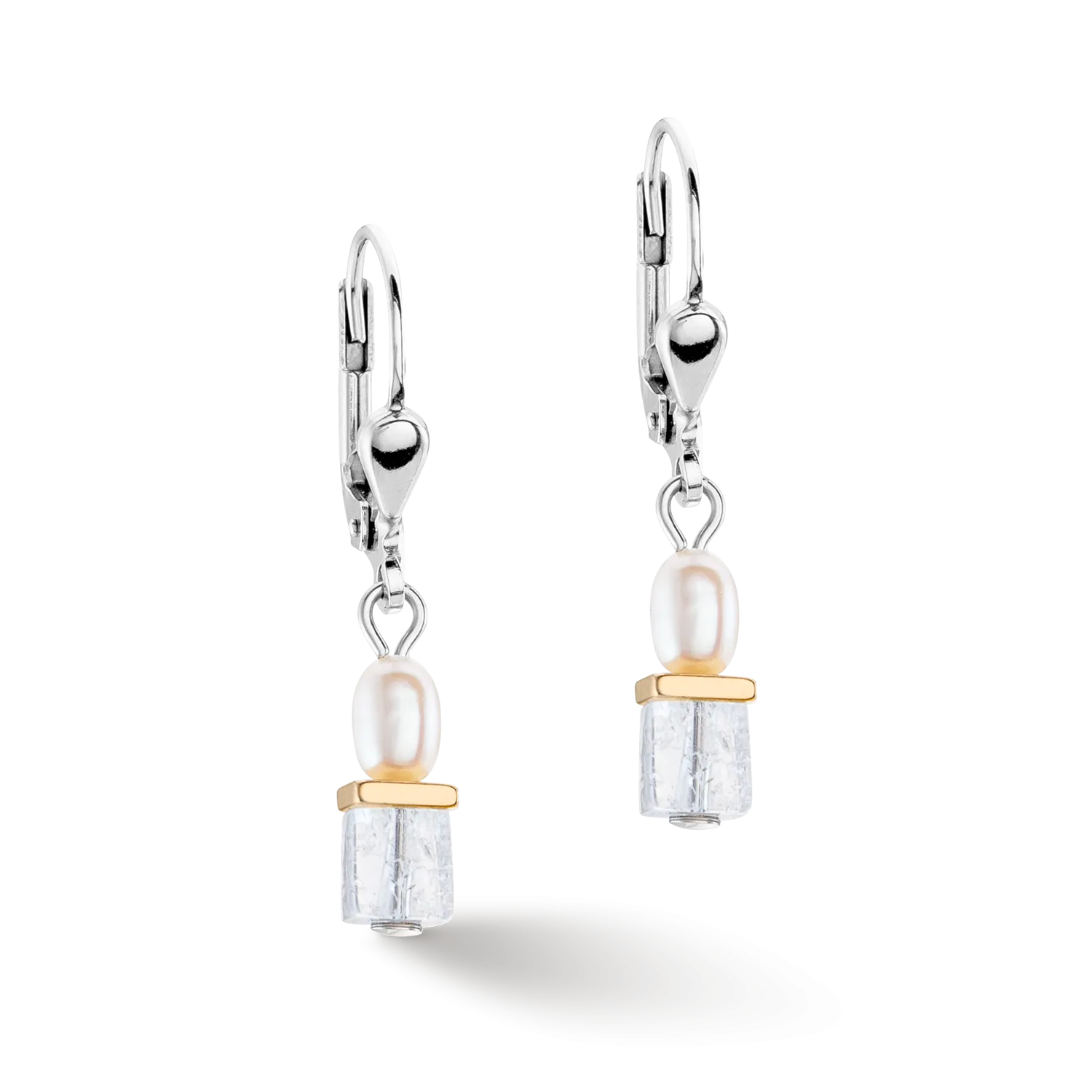 Earrings Princess Fusion Pearls bicolour