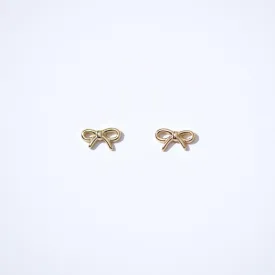 Fine Essentials - Bow Stud Earrings