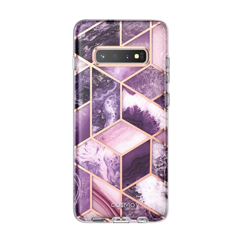 Galaxy S10 Cosmo Case - Marble Purple