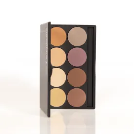 Gorgeous 8 Pan Eye Shadow Palette - Everyday Beauty