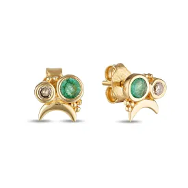 Kyoti Bastet Studs Gold