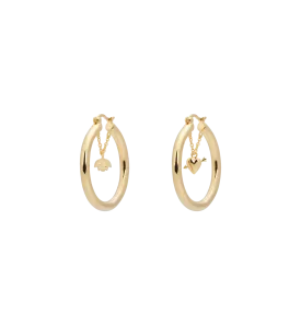 Love Story Hoop Earrings