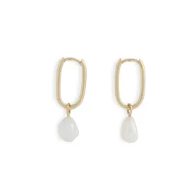 Medium Elysian Baroque Pearl Drops Earrings