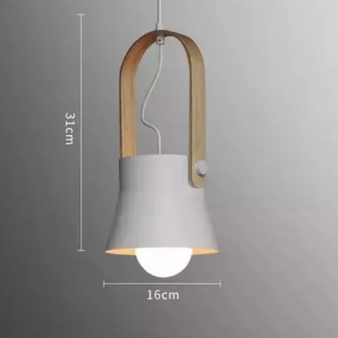 Nordic Pendant Light Macaron Chandelier Modern Minimalist Lamp