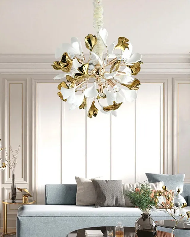 'Orchid Flowers' Chandelier - 55 CM