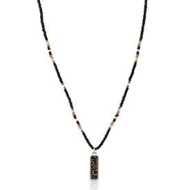 Serengeti Sunset Beaded Attitude Necklace ANC5426