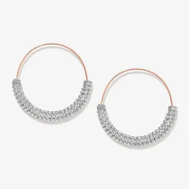 Sim hoop earrings