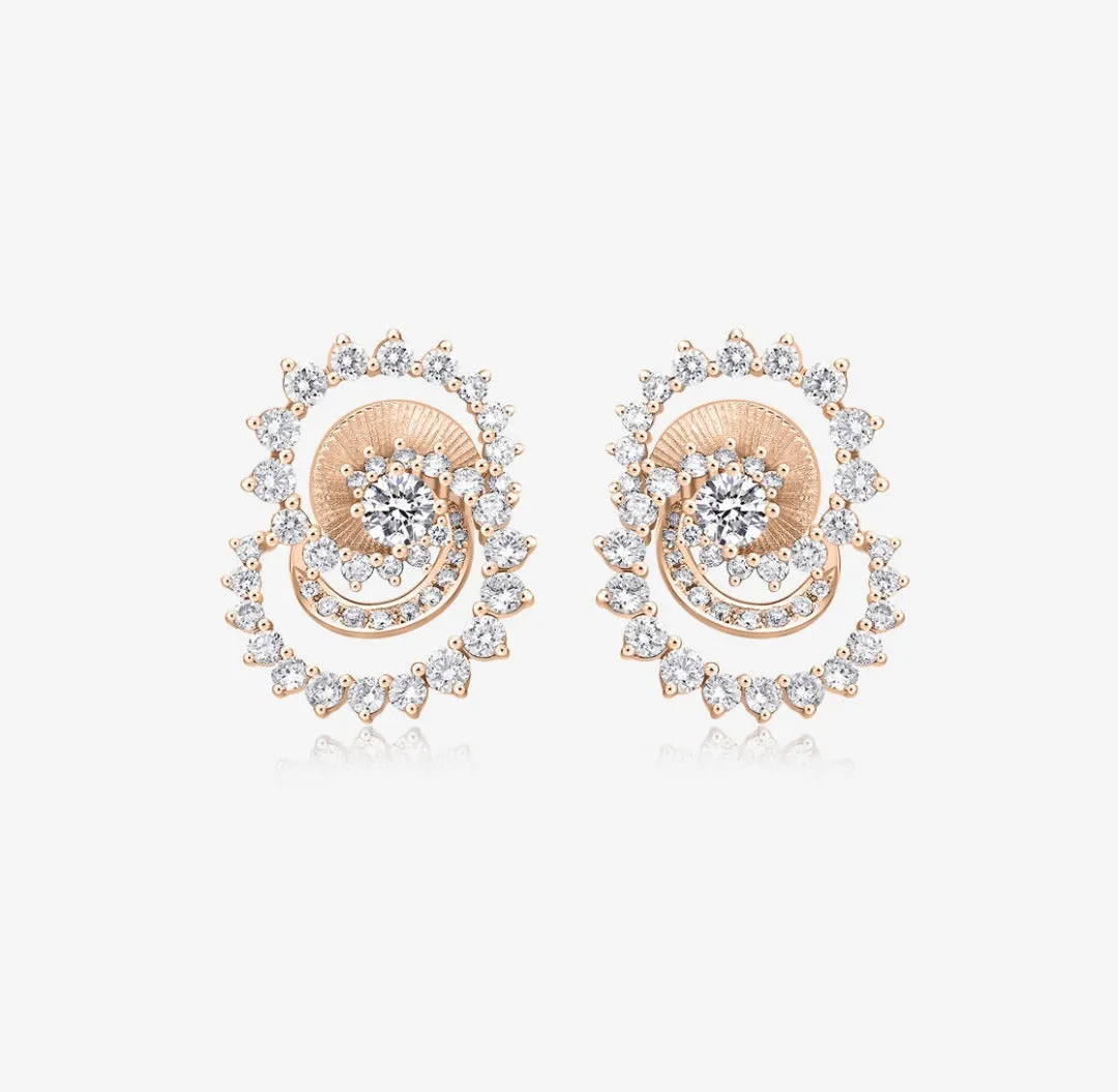 THIALH - DATURA • BLOSSOM - Diamond Earrings