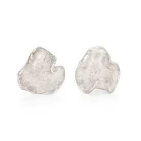 Wave Studs Silver